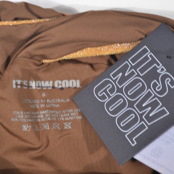 IT'S NOW COOL THE RIOT SHIMMER ONE PIECE SWIMSUIT, SMALL - Picture 3 of 9